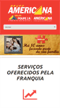 Mobile Screenshot of franquiaamericana.com.br